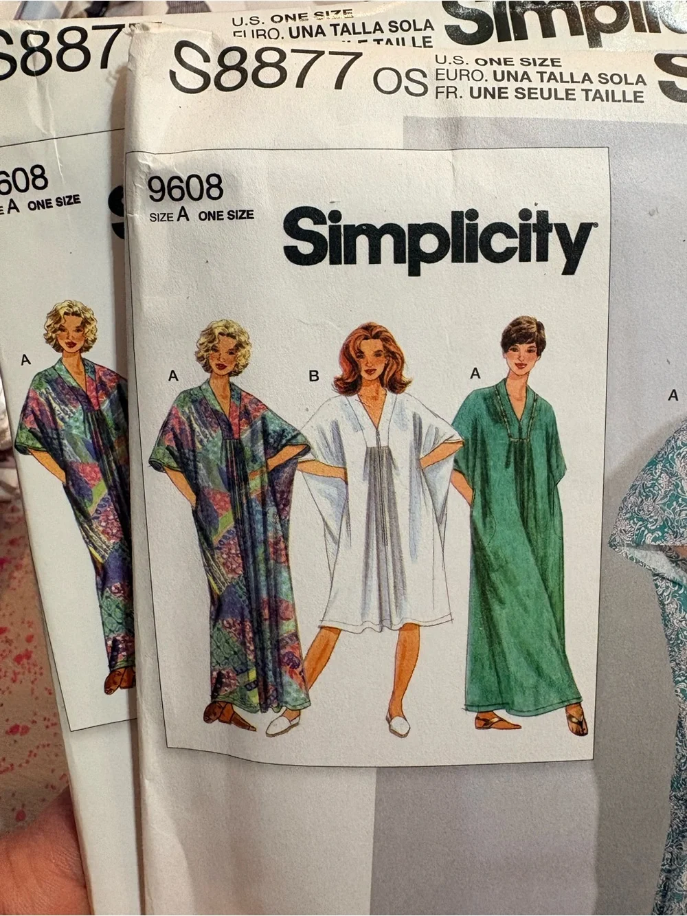 BN UNCUT SIMPLICITY 8877 OS SEWING PATTERNS